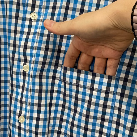 💠Short sleeve checkered button down shirt💠 - Picture 4 of 7